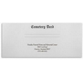 Cemetery Standard Design Document Folder (10 1/4"x4 1/2")